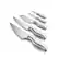 Alt View 12. Cuisinart - Classic Stainless Color Band 10PC Knife Set - Metallic.