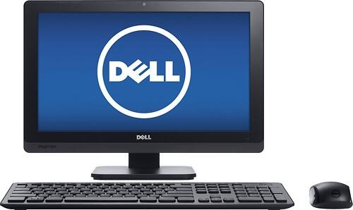 Front Standard. Dell - Inspiron 20" All-In-One Computer - 4GB Memory - 1TB Hard Drive.