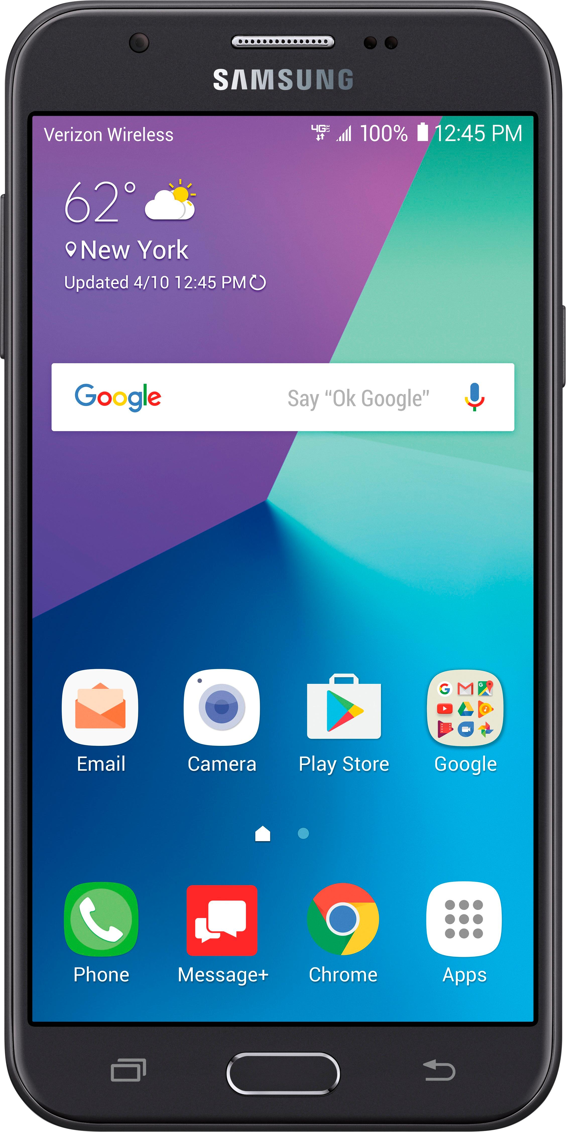 mi Cuestiones diplomáticas política Verizon Prepaid Samsung Galaxy J7 4G LTE with 16GB Memory Prepaid Cell  Phone Black (Verizon) GALAXY J7V ( VZW) PREPAID - Best Buy