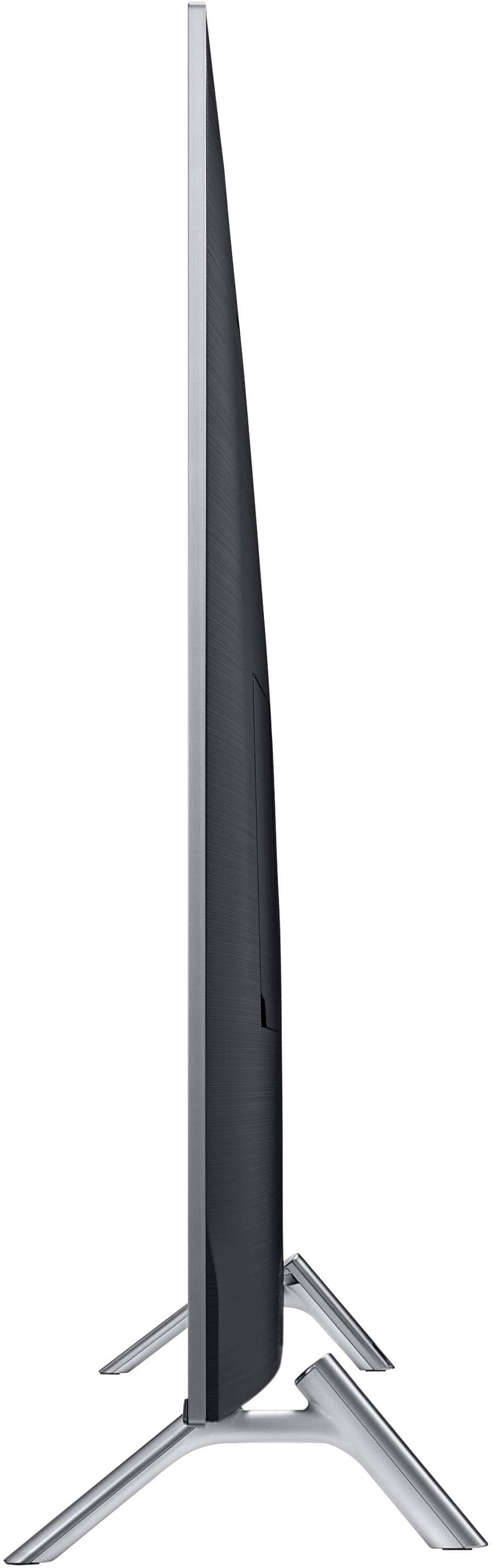 Alt View 3. Samsung - 65" Class - LED - MU8000 Series - 2160p - Smart - 4K UHD TV with HDR - Black.