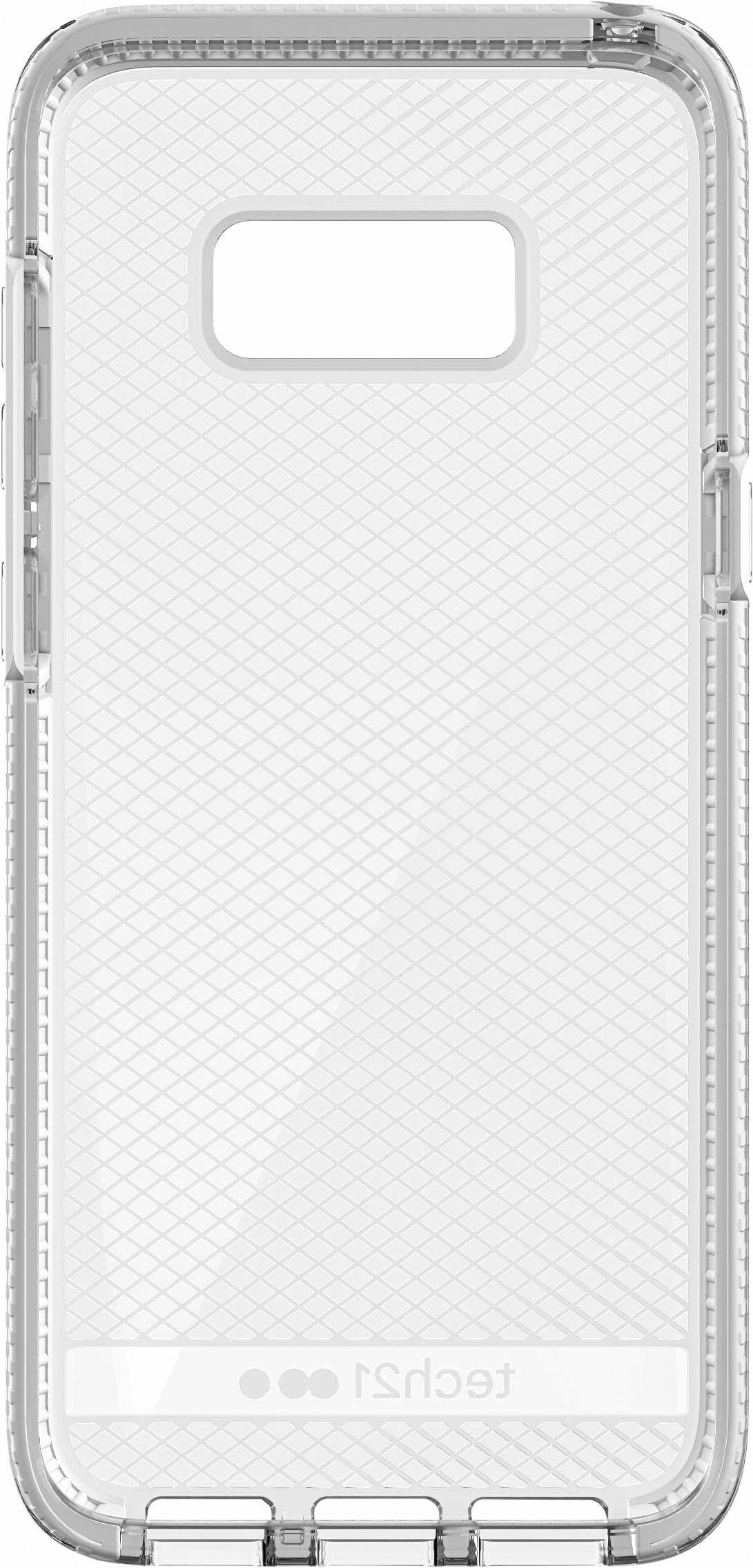 Alt View 3. Tech21 - Evo Check Case for Samsung Galaxy S8+ - Clear/white.