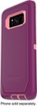 Front Zoom. OtterBox - Defender Series Case for Samsung Galaxy S8 - Plum.