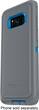 OtterBox - Defender Series Case for Samsung Galaxy S8+ - Gray/blue - Larger Front