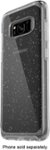 Front Zoom. OtterBox - Symmetry Series Case for Samsung Galaxy S8 - Clear/silver flake.