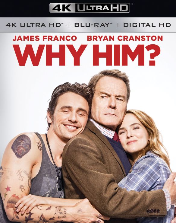  Why Him? [Includes Digital Copy] [4K Ultra HD Blu-ray/Blu-ray] [2016]