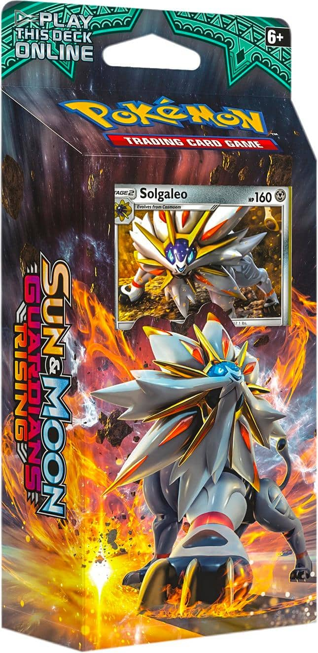 Pokemon Center Sun & Moon Solgaleo & Lunala Deck Box