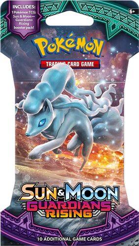 Pokemon - Sun & Moon - Guardians Rising Sleeved Booster Trading Cards - Styles May Vary - Larger Front