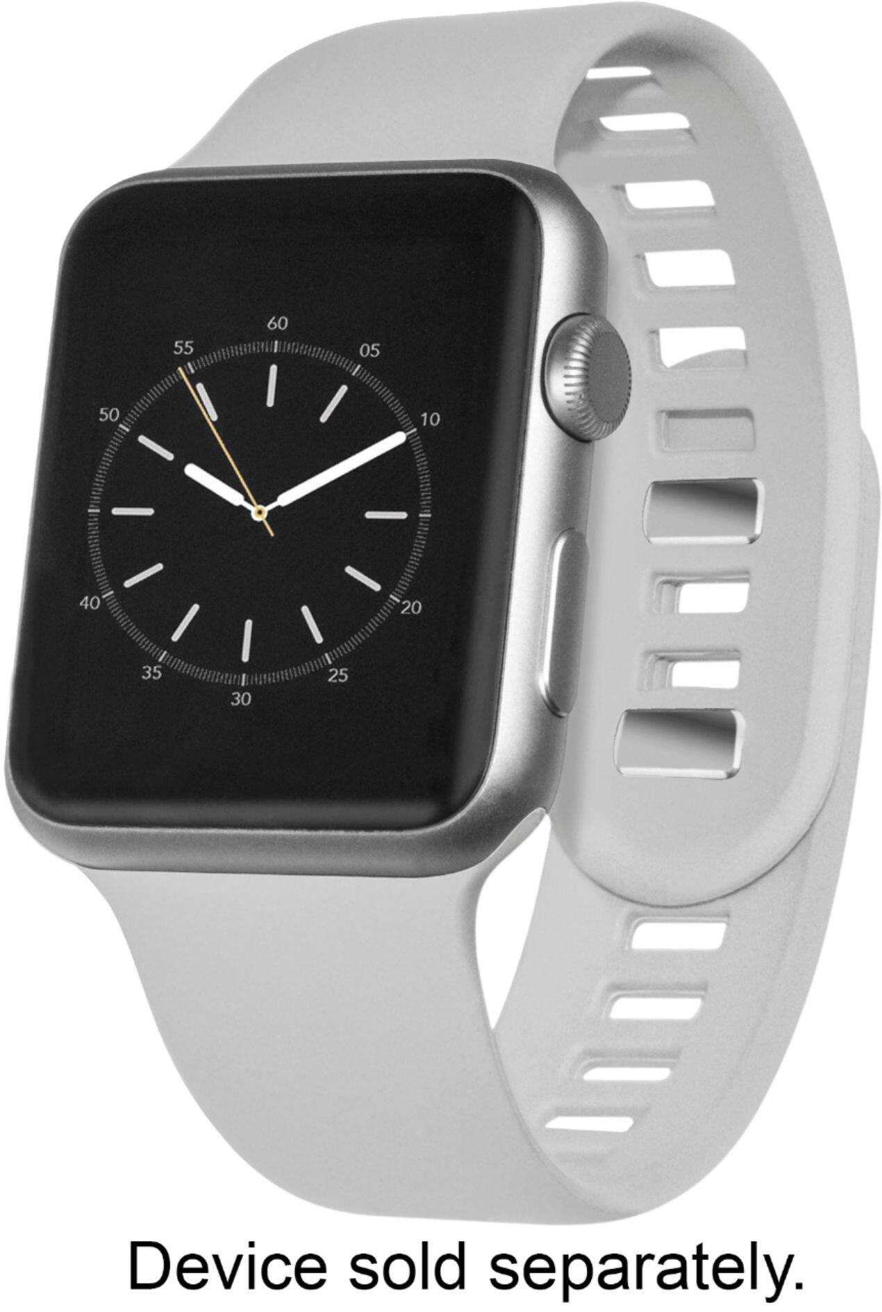Angle. Exclusive - Watch Strap for Apple Watch™ 38mm - Gray.