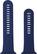 Left. Exclusive - Watch Strap for Apple Watch™ 38mm - Midnight blue.