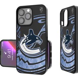 Keyscaper - NHL - Vancouver Canucks Bump Case with 8.2ft Drop Protection - 14 Pro Max - Multicolor
