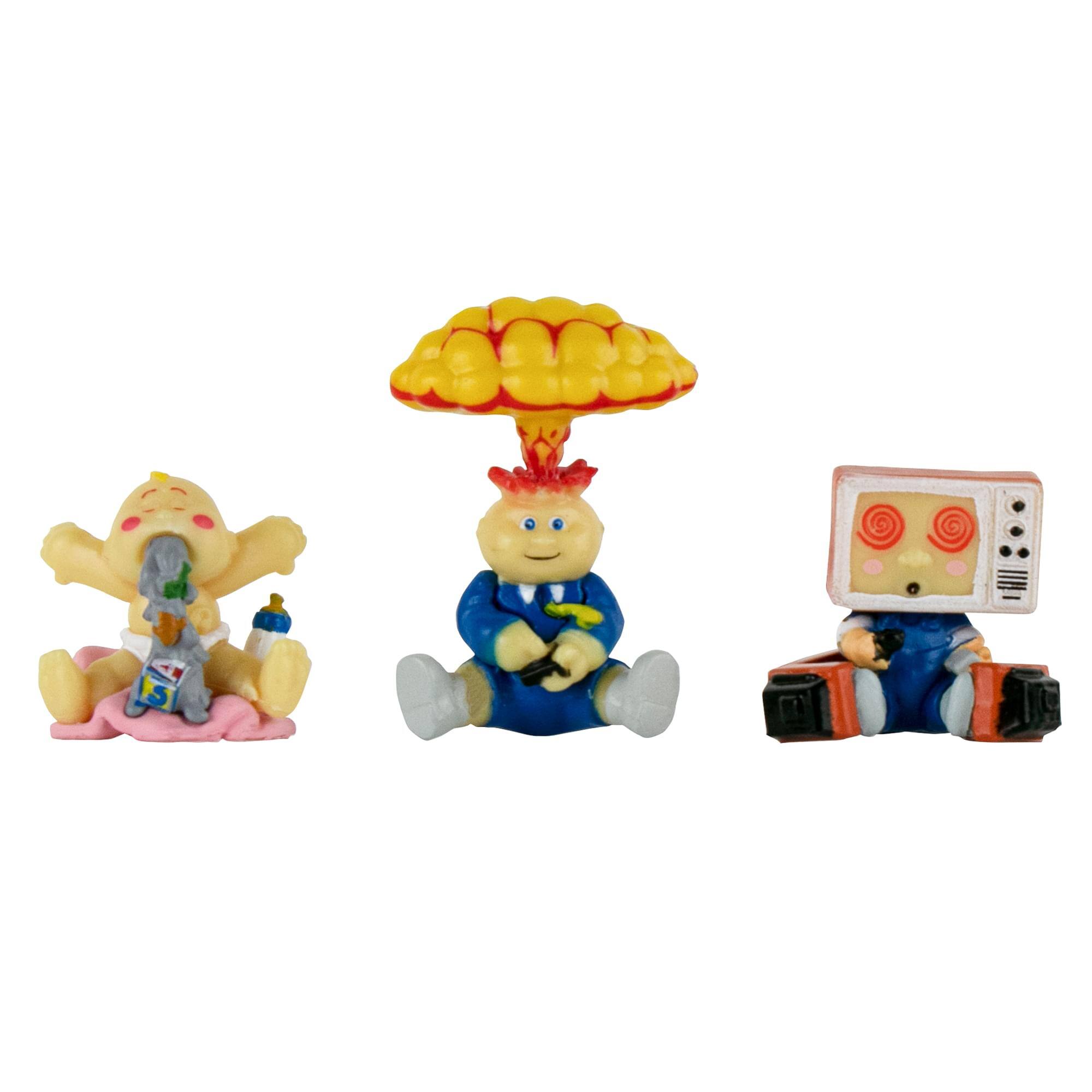 Alt View 1. Super Impulse - Worlds Smallest Garbage Pail Kids Micro Figure | One Random - Green.