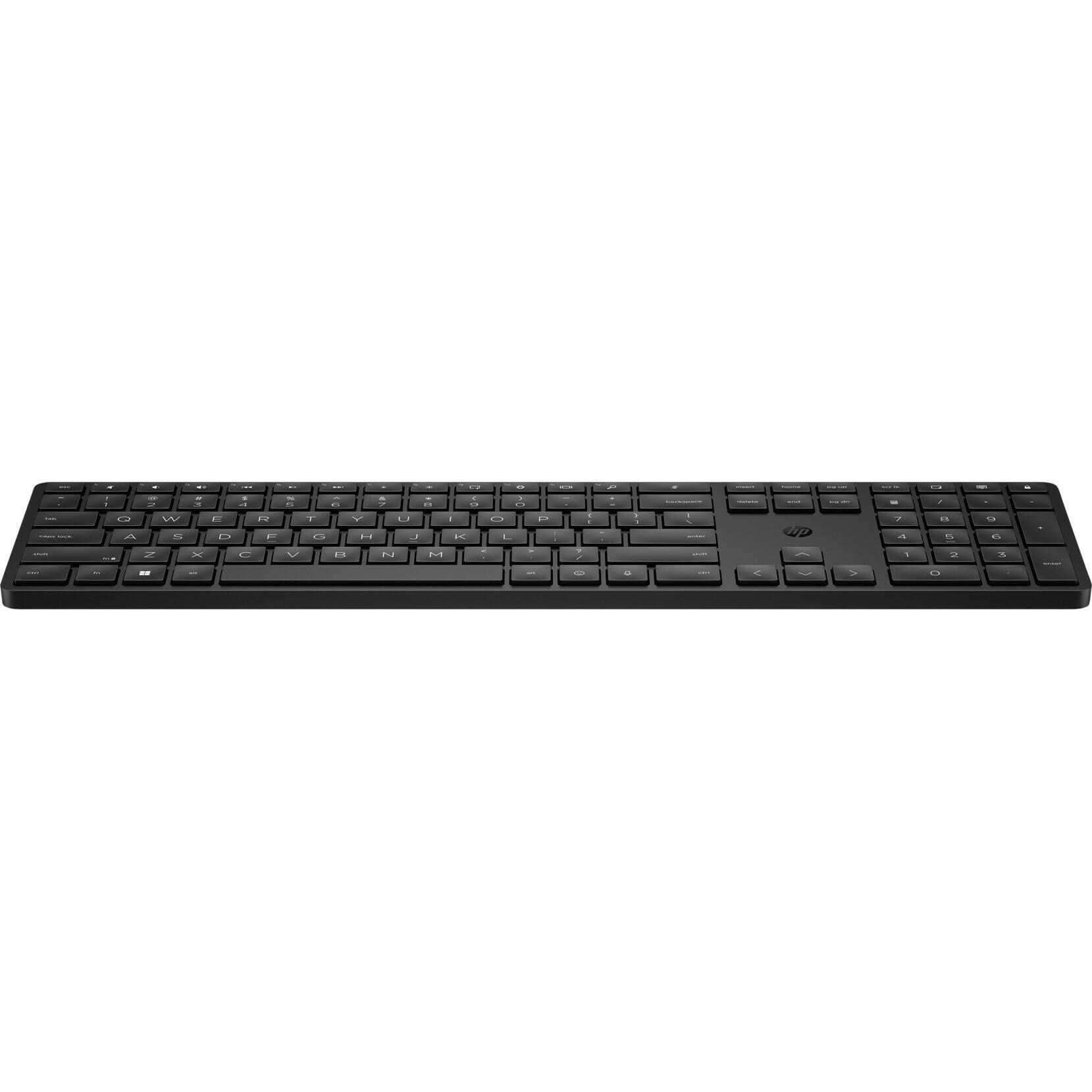Alt View 7. HP - HP 450 Programmable Wireless Keyboard - Wireless Connectivity - RF - 32.81 ft - 2.40 GHz - 19 Hot Key(s) - Mute, Dictati - Black.