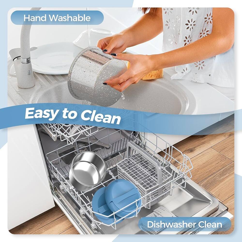 Hand Washable  
Easy to Clean  
Dishwasher Clean