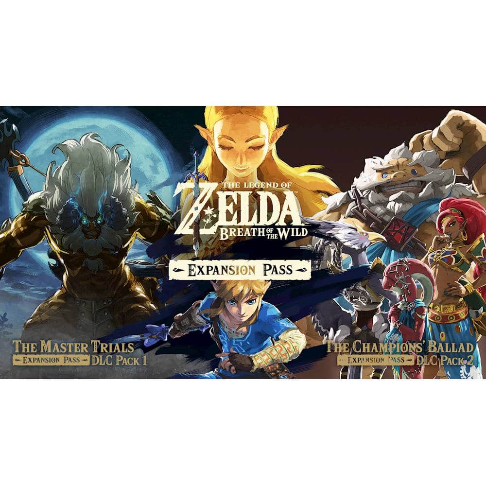 Front. Nintendo - The Legend of Zelda Breath of the Wild Expansion Pass.