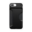 Speck - Presidio WALLET Case for Apple® iPhone® 7 Plus - Black/black - Larger Front