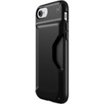 Front Zoom. Speck - Presidio WALLET Case for Apple® iPhone® 7 - Black.