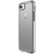 Left Zoom. Speck - Presidio Show Case for Apple® iPhone® 7 - Clear/Sterling Silver.