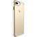 Angle. Speck - Presidio Show Case for Apple® iPhone® 7 Plus - Clear/Pale Yellow Gold.