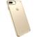 Front. Speck - Presidio Show Case for Apple® iPhone® 7 Plus - Clear/Pale Yellow Gold.