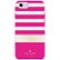 Alt View Zoom 14. kate spade new york - Case for Apple® iPhone® 7 - Cream/gold foil/stripe 2 pink.