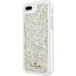 kate spade new york - Case for Apple® iPhone® 7 Plus - Glitter clear - Larger Front
