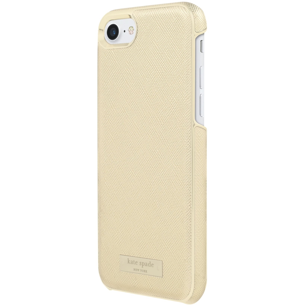 Best Buy: kate spade new york Case for Apple® iPhone® 7 Saffiano gold ...