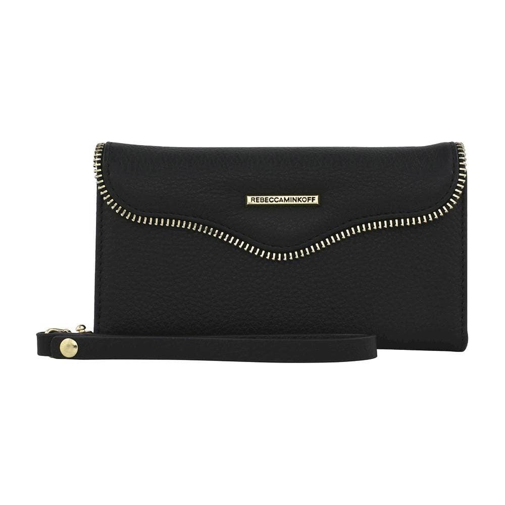 rebecca minkoff m.a.b. tech wristlet case for apple iphone 7 plus - black pebble rebecca minkoff m.a.b. tech wristlet case for apple iphone 7 plus - black pebble