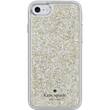 kate spade new york - Case for Apple® iPhone® 7 - Glitter gold - Larger Front