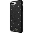 kate spade new york - Protective Hardshell Case for Apple® iPhone® 7 Plus and iPhone® 6/6s Plus - Larabee Dot Black/Crystal Stones - Larger Front