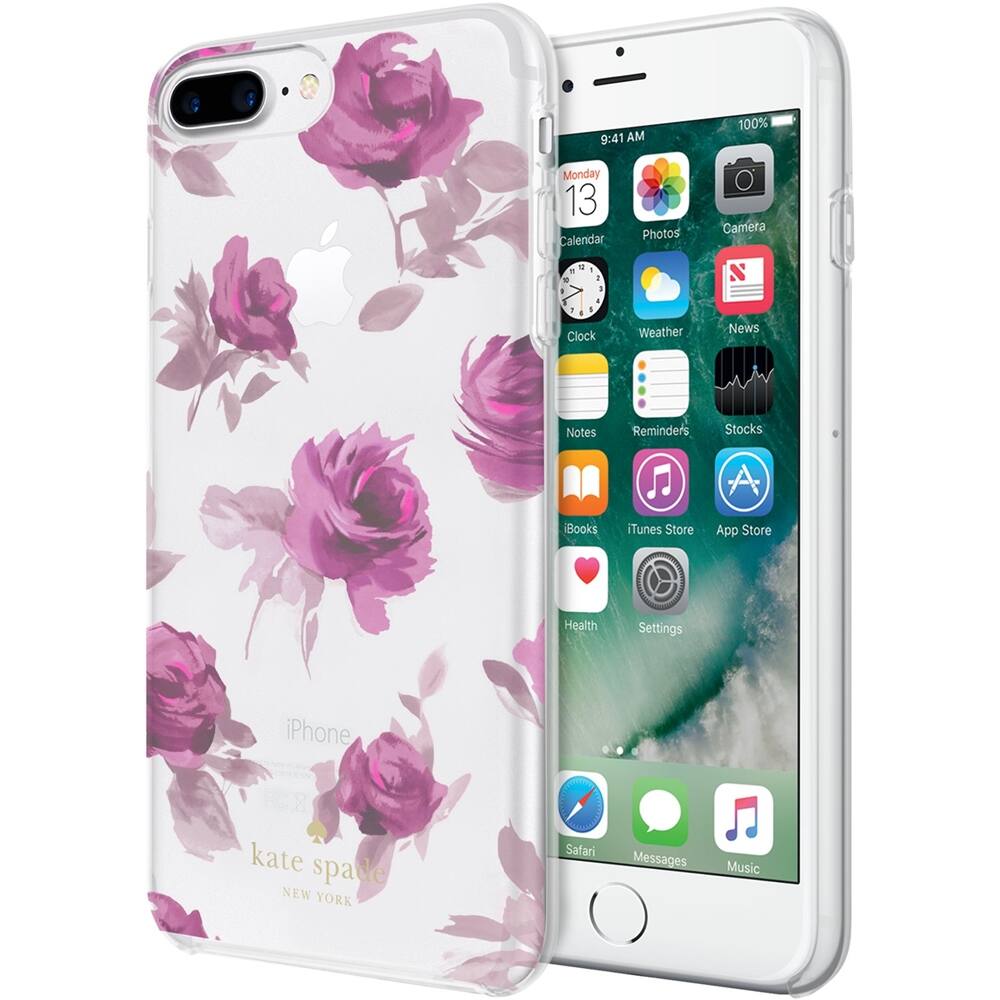 Best Buy: kate spade new york Case for Apple® iPhone® 7 Plus Clear/rose ...