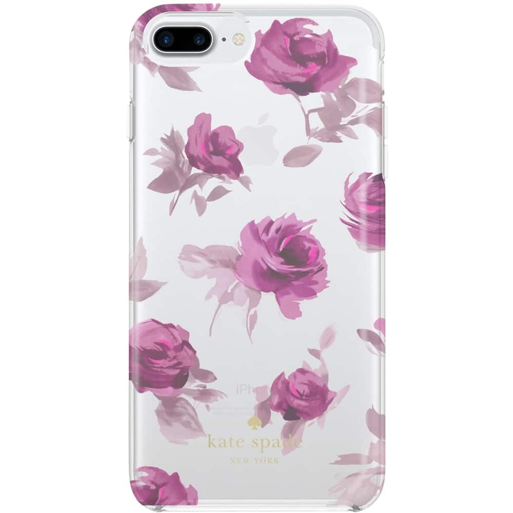 Best Buy: kate spade new york Case for Apple® iPhone® 7 Plus Clear/rose ...