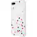 Front. kate spade new york - Case for Apple® iPhone® 7 Plus - Clear/gold foil/confetti dot multi.