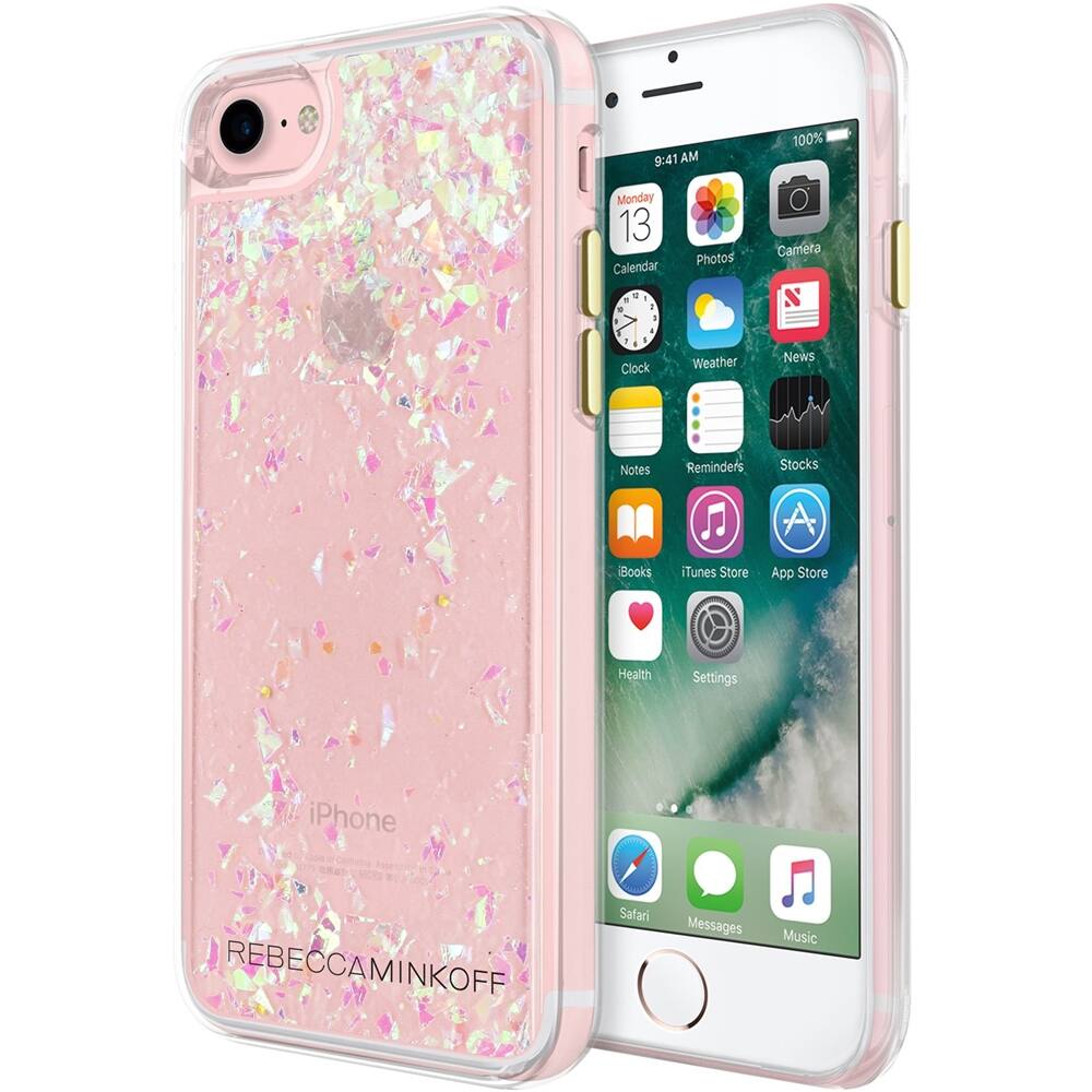 case for apple iphone 7 - holographic confetti glitter case for apple iphone 7 - holographic confetti glitter