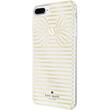 kate spade new york - Case for Apple® iPhone® 7 Plus - Clear/painterly bow gold - Larger Front