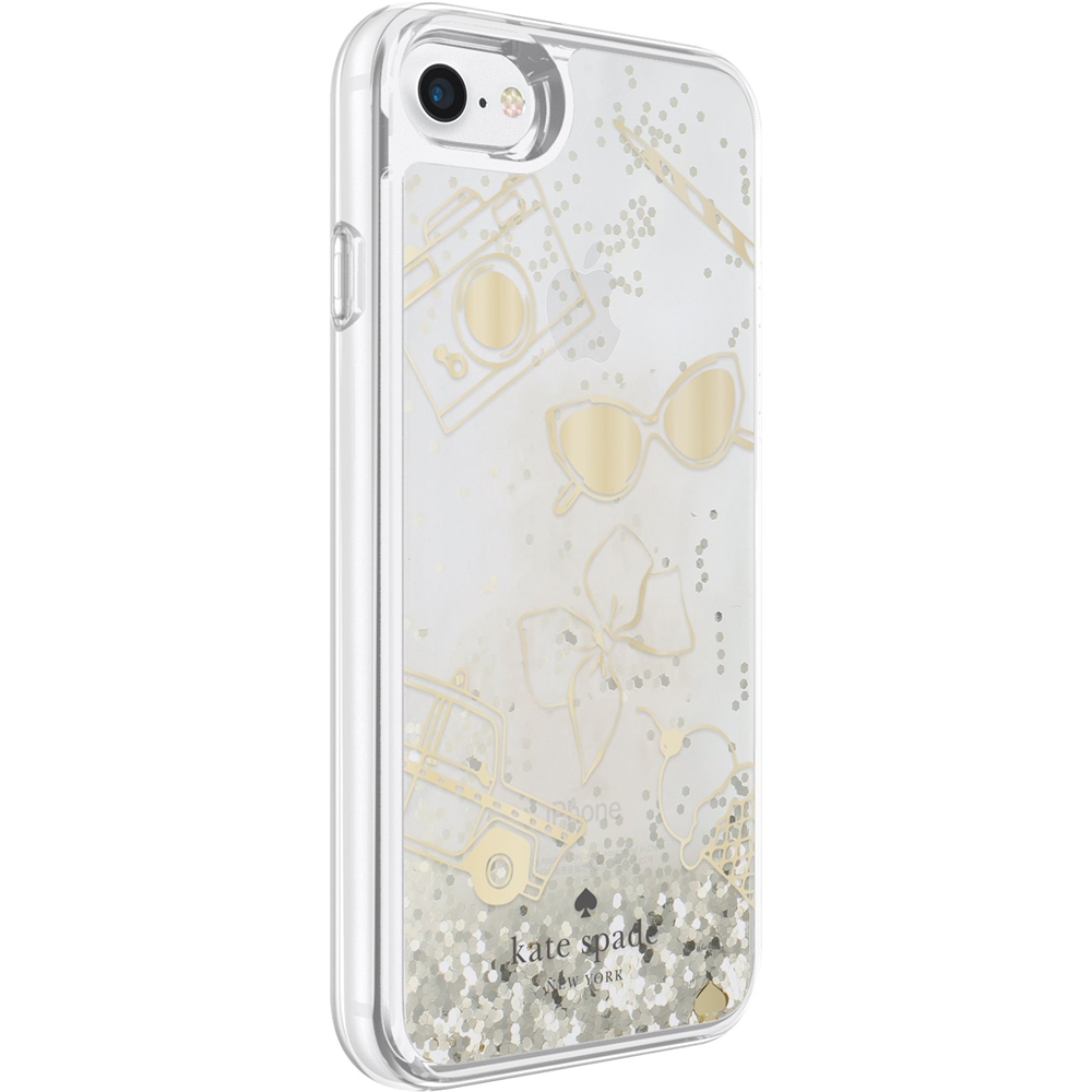 Best Buy Kate Spade New York Case For Apple Iphone 7 Clear Favorite Things Gold Ksiph 052 Ftg