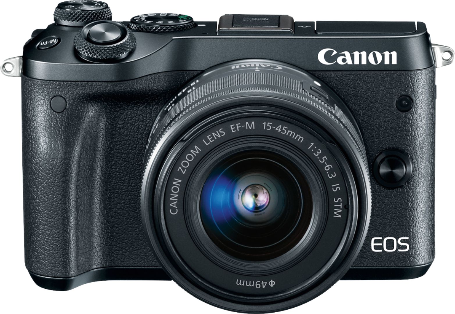 Canon EOS M6 Mirrorless Camera with EF-M 15-45mm f  - Best Buy