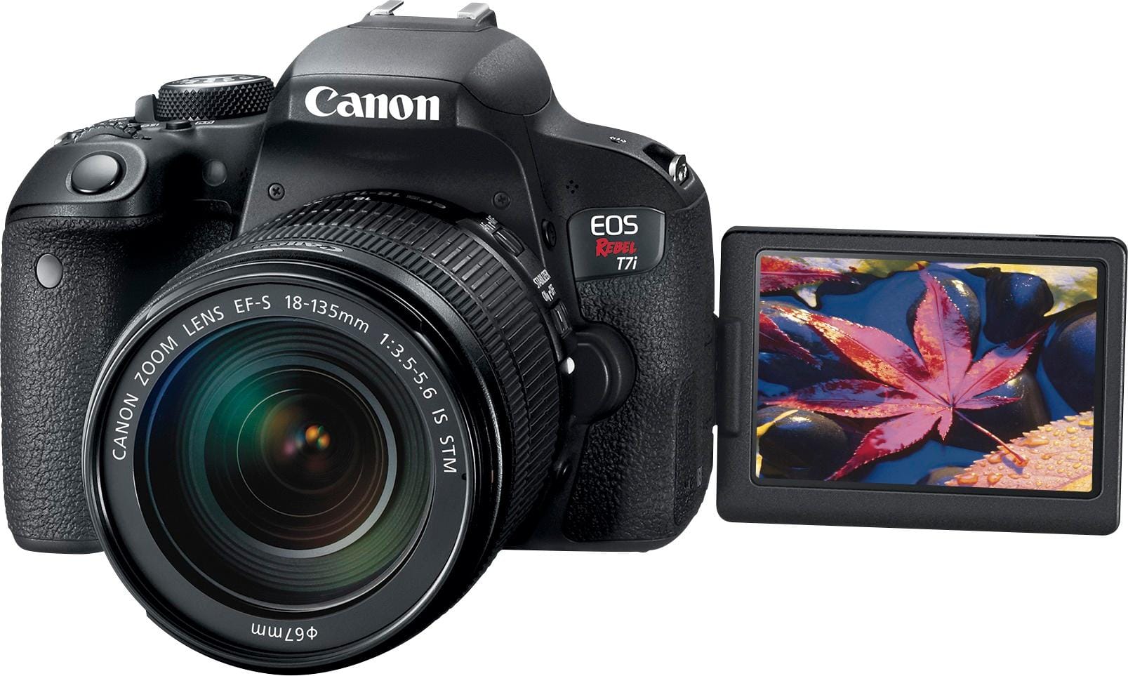 Best Buy Canon EOS Rebel T7i DSLR Camera with 18135mm IS STM Lens