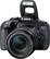 Left. Canon - EOS Rebel T7i DSLR Camera with 18-135mm IS STM Lens - Black.