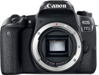Front Zoom. Canon - EOS 77D DSLR Camera (Body Only) - Black.