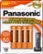 Front Zoom. Panasonic - Rechargeable AAA Batteries (4-Pack).