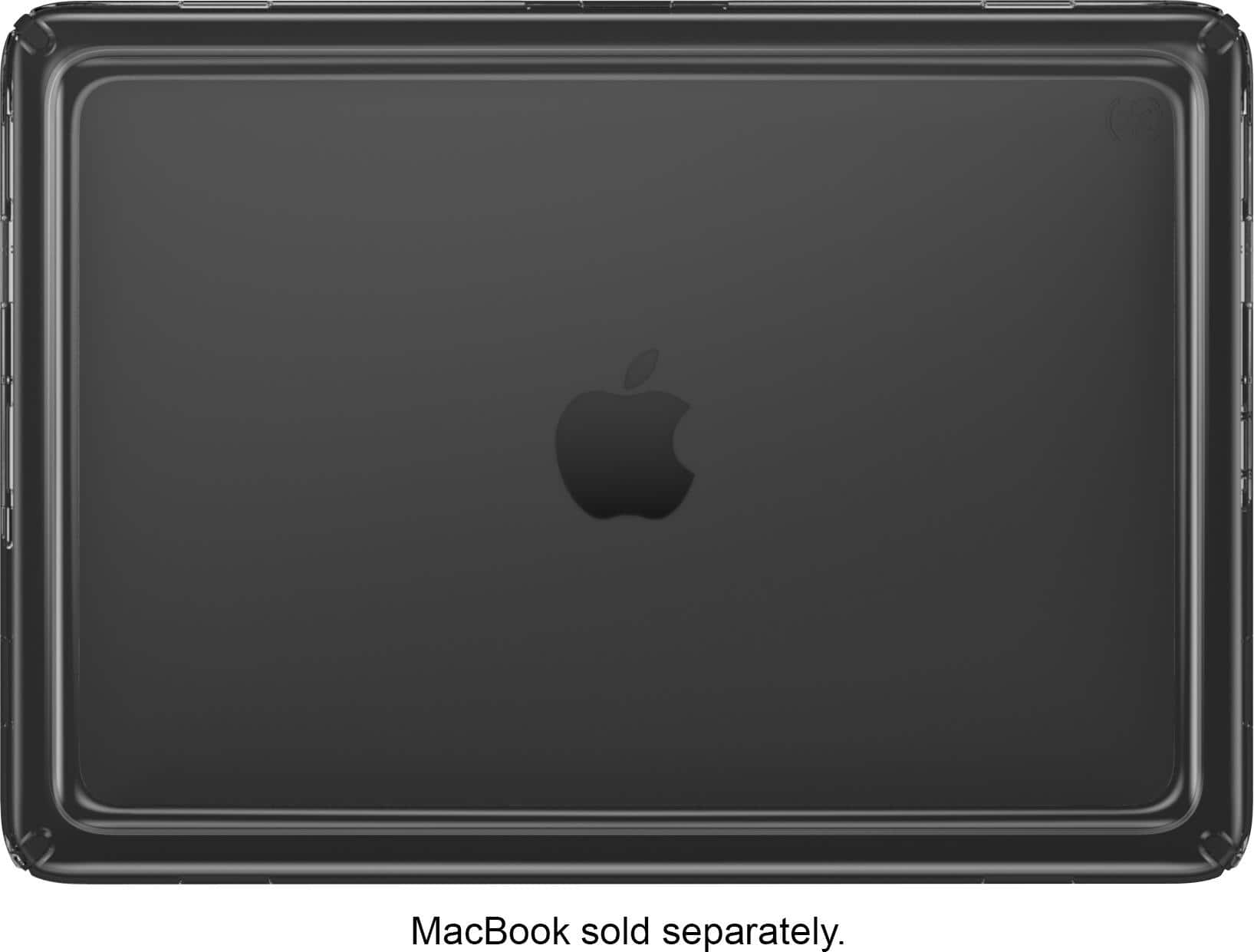 Front. Speck - Presidio Clear Hardshell Case for 13.3" Apple® MacBook® Pro with Touch Bar - Onyx black.