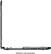 Alt View 15. Speck - Presidio Clear Hardshell Case for 13.3" Apple® MacBook® Pro with Touch Bar - Onyx black.