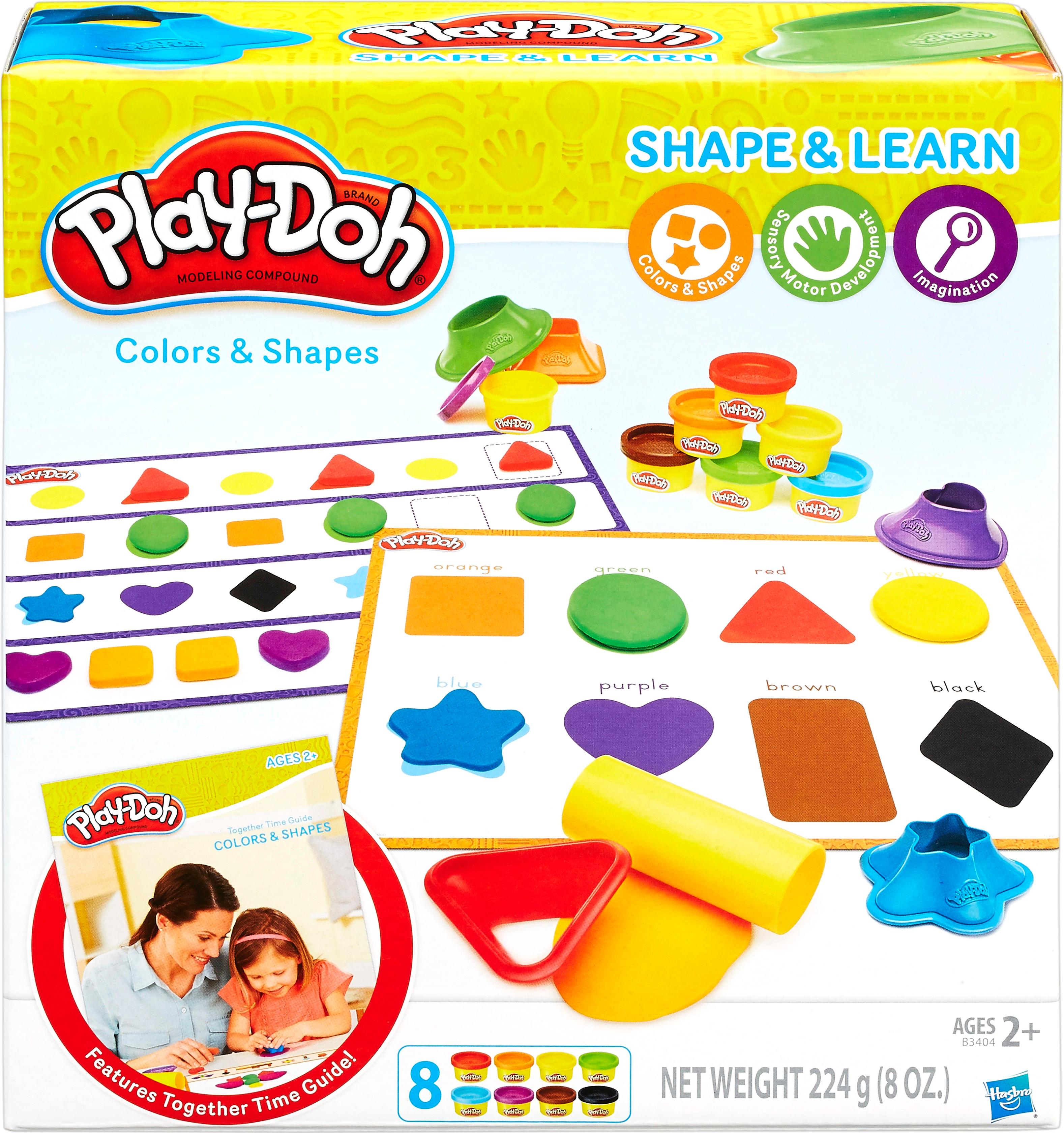 Play-Doh B3404 Shape and Learn Colours and Shapes Playset 
