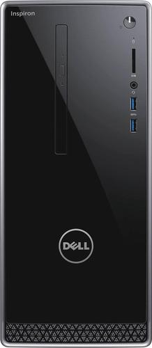 Dell - Inspiron Desktop - Intel Core i5 - 12GB Memory - 1TB Hard Drive - Black - Larger Front