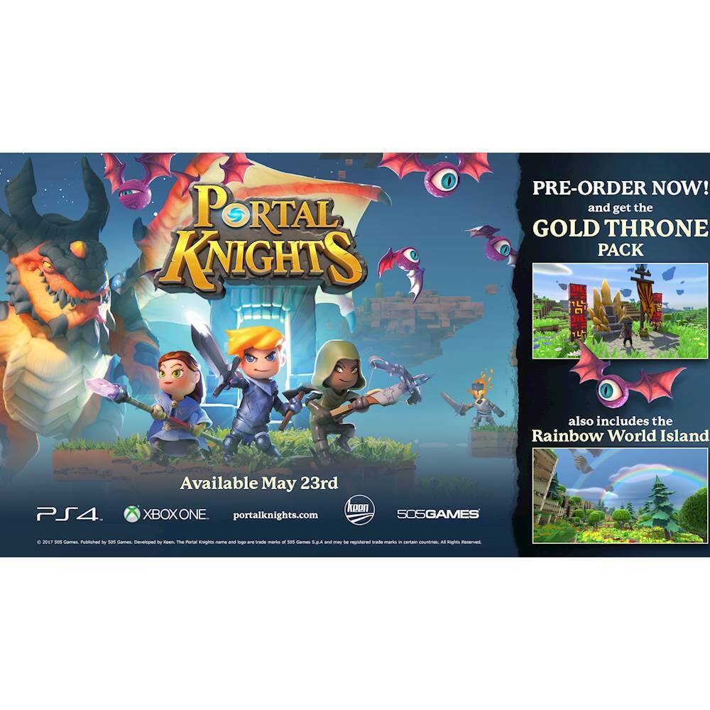 Alt View 11. 505 Games - Portal Knights Gold Throne Edition.