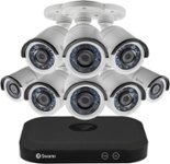 Front Zoom. Swann - PRO SERIES HD 8-Channel, 8-Camera Indoor/Outdoor Wired 2TB DVR Surveillance System - Black/white.