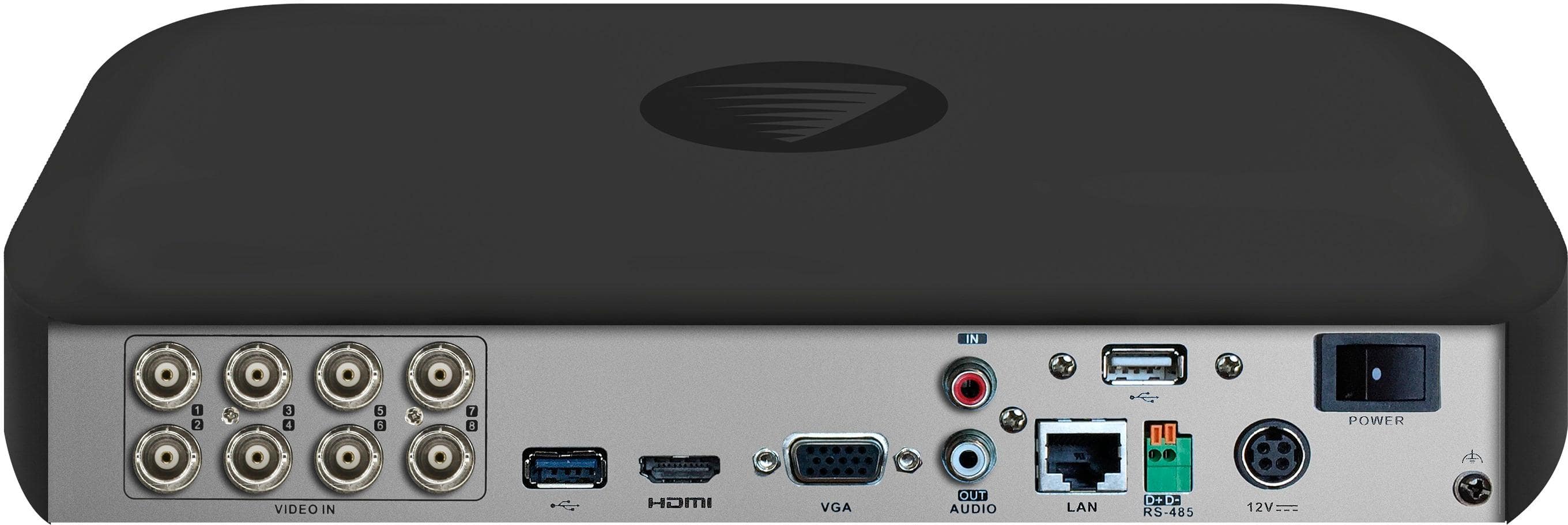 Alt View 12. Swann - PRO SERIES HD 8-Channel, 8-Camera Indoor/Outdoor Wired 2TB DVR Surveillance System - Black/white.