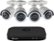 Angle Zoom. Swann - PRO SERIES HD 8-Channel, 4-Camera Indoor/Outdoor Wired 2TB DVR Surveillance System - Black/white.