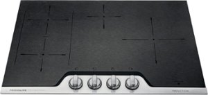 Frigidaire - 30" Induction Cooktop - Stainless Steel - Front_Zoom