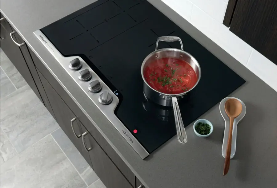 Alt View 13. Frigidaire - 30" Induction Cooktop - Stainless Steel.
